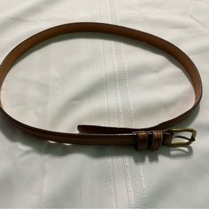 Lands’ End leather belt